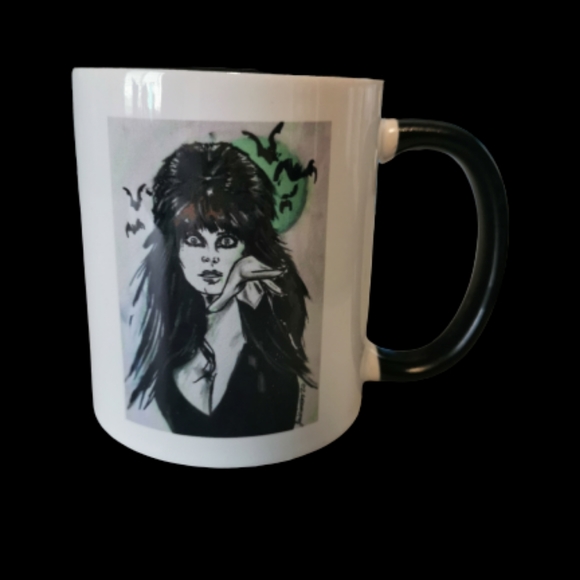 Elvira Mistress of the Dark Mug - Picture 2 of 2